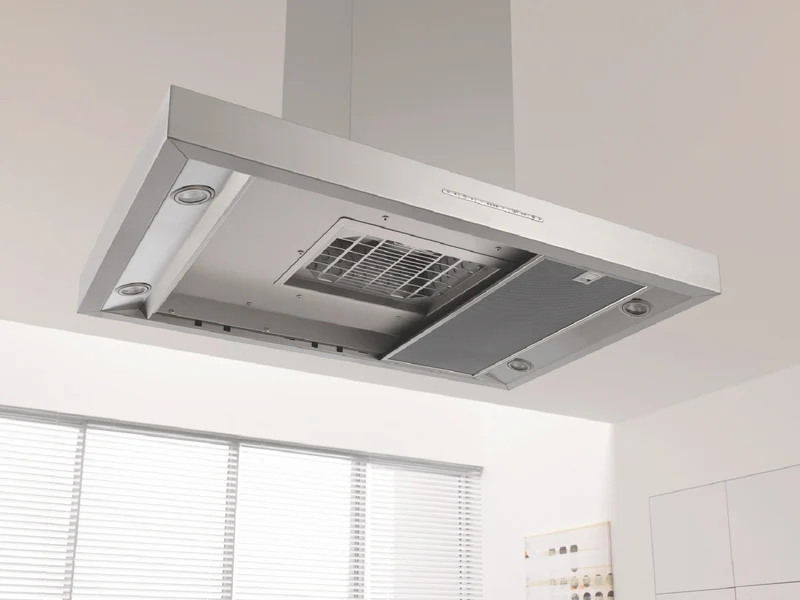 Miele 118cm Undermount Vented Rangehood, Stainless Steel
