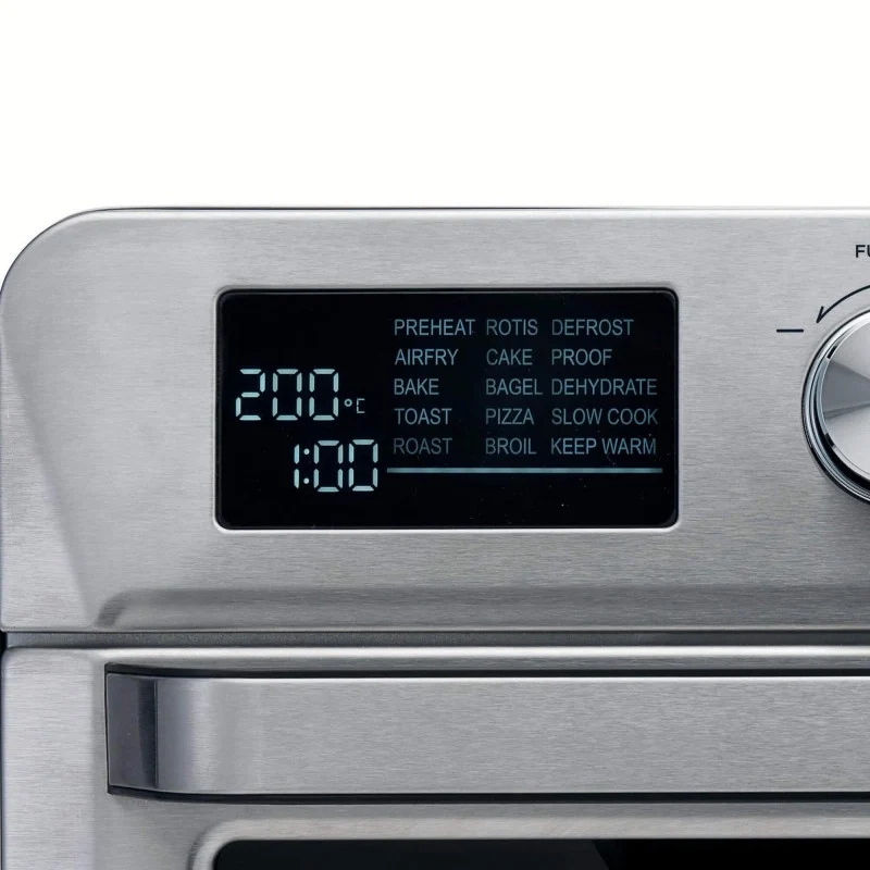 Forno + Friggitrice ad Aria 25L, 1700W, 15 funzioni di cottura, temperatura fino a 230° - Silver