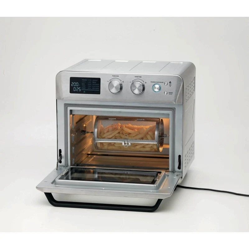 Forno + Friggitrice ad Aria 25L, 1700W, 15 funzioni di cottura, temperatura fino a 230° - Silver
