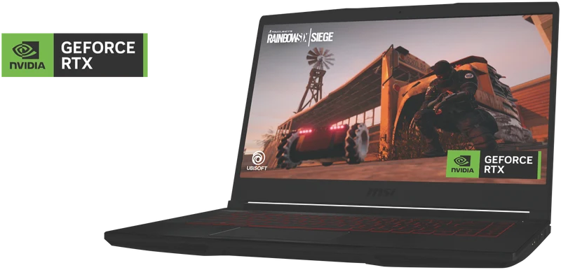 MSI Thin GF63 15.6" i5 16GB 512GB SSD RTX 3050 4GB Gaming Laptop