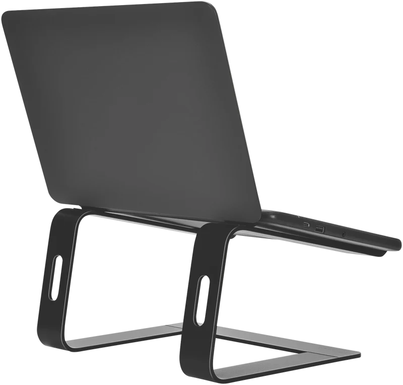 Bonelk Elevate Stance Aluminium Riser Laptop Stand (Black)