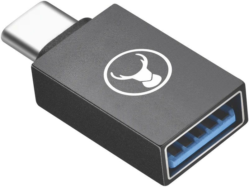 Bonelk USB-C to USB-A 3.0 Adapter (Black)