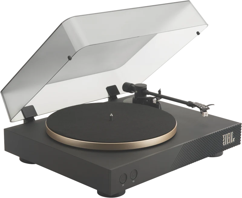 JBL Spinner Bluetooth Turntable - Black Gold