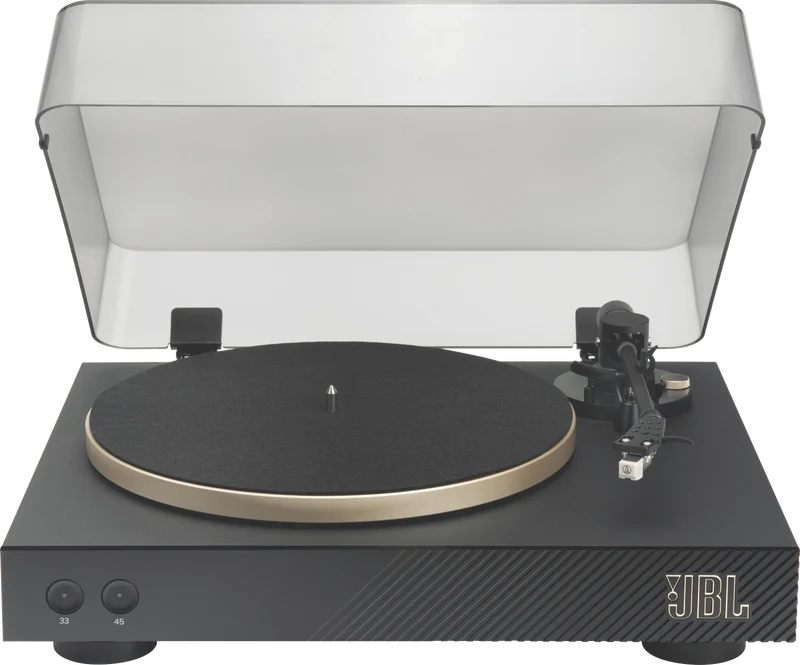 JBL Spinner Bluetooth Turntable - Black Gold