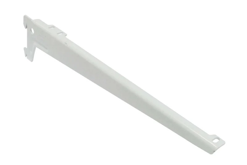 Reggimensola A Due Ganci Angolate Bianco 23 Cm Pezzi 2 - Masidef
