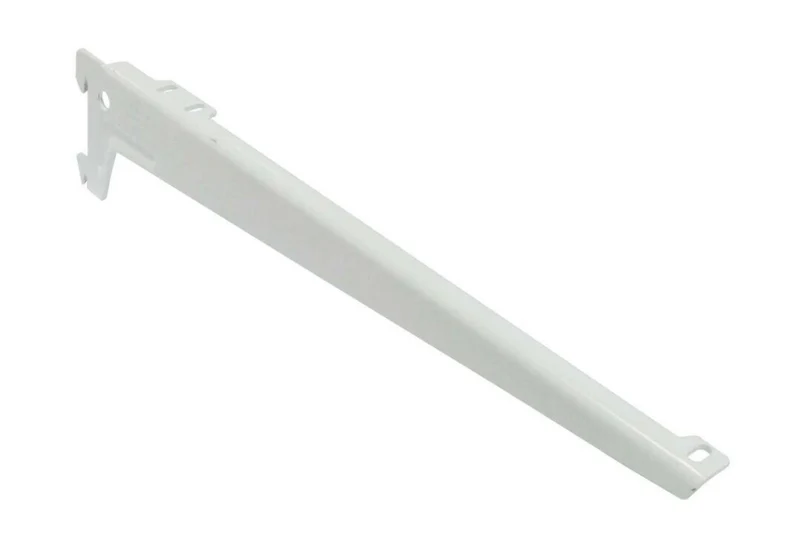 Reggimensola A Due Ganci Angolate Bianco 23 Cm Pezzi 2 - Masidef