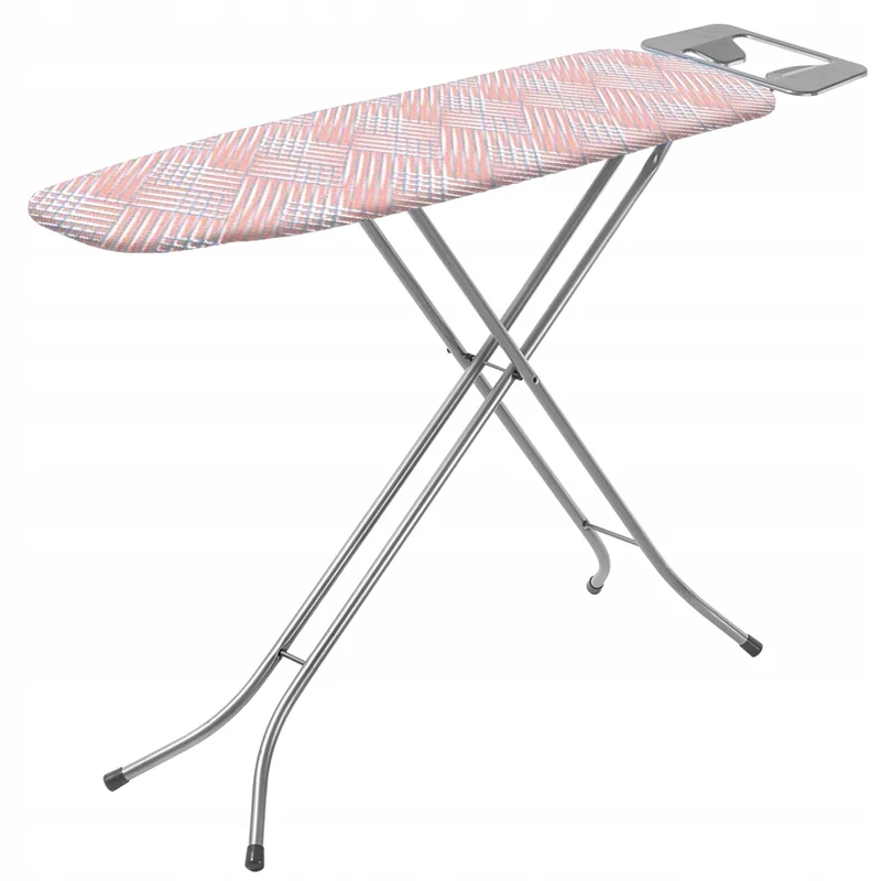 Asse da stiro standard KADAX, grande, 110x30 cm, pieghevole, con supporto per ferro da stiro.
