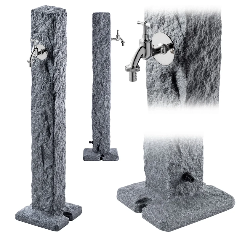 Rubinetto da giardino KADAX, palo, idrante, autocisterna, rubinetto dell'acqua, valvola, punto di erogazione dell'acqua