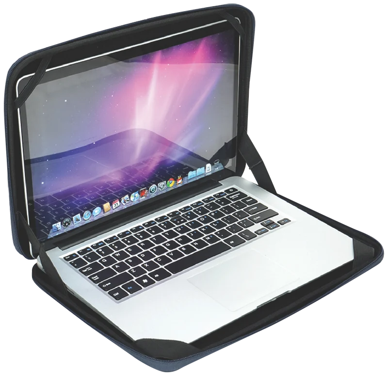 AGVA 13.3" Rugged EVA Laptop Sleeve (Blue)