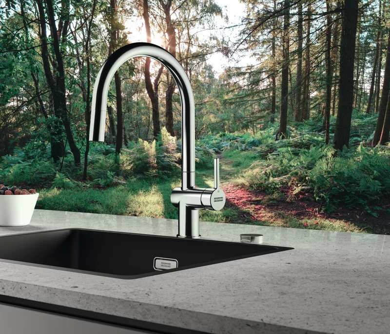 Franke Active J Pullout 2 Jets Chrome