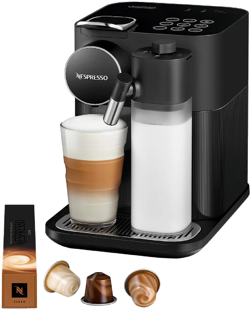 Nespresso Gran Lattissima Black Automatic Capsule Coffee Machine