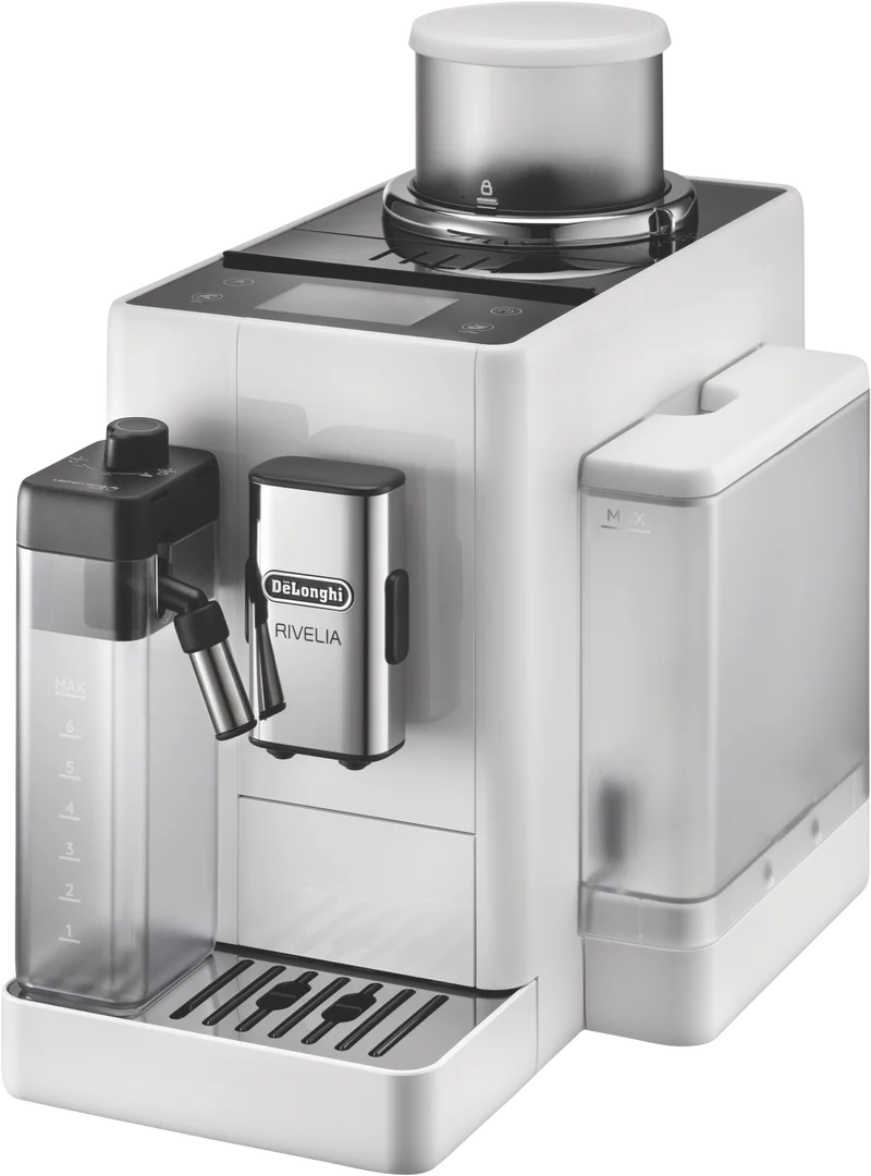 DeLonghi Rivelia Fully Automatic Coffee Machine White