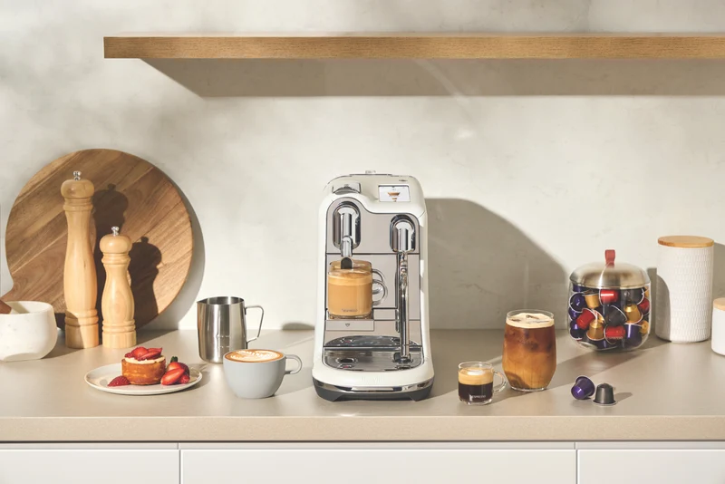 Nespresso Creatista Pro Capsule Coffee Machine Sea Salt
