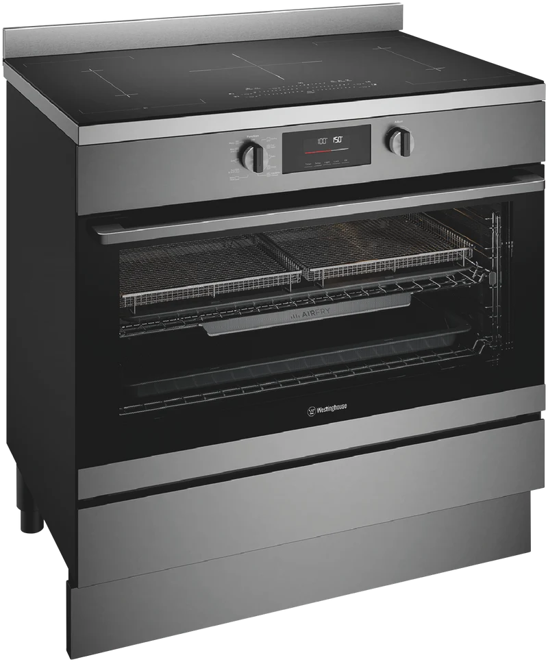 Westinghouse 90cm Induction Pyrolytic Steam Freestanding Cooker