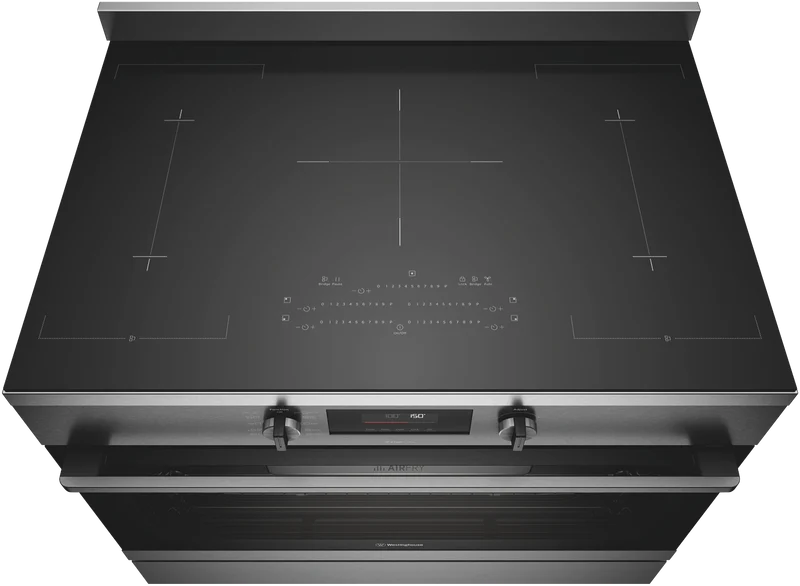 Westinghouse 90cm Induction Pyrolytic Steam Freestanding Cooker