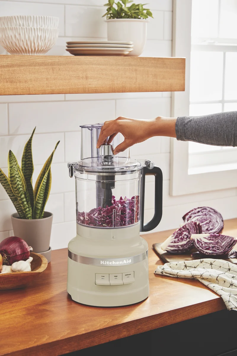 KitchenAid 13 Cup Food Processor Almond Cream