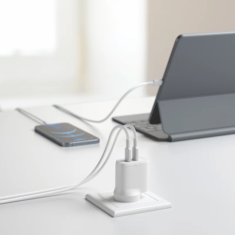 Alogic Rapid Power 40W GaN Charger USB-C + USB-C