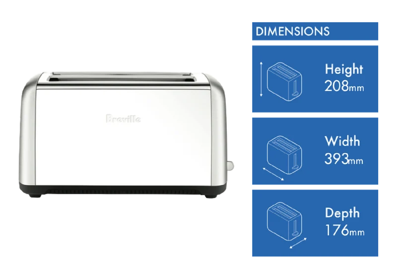 Breville The Toast Control 4 Slice Toaster
