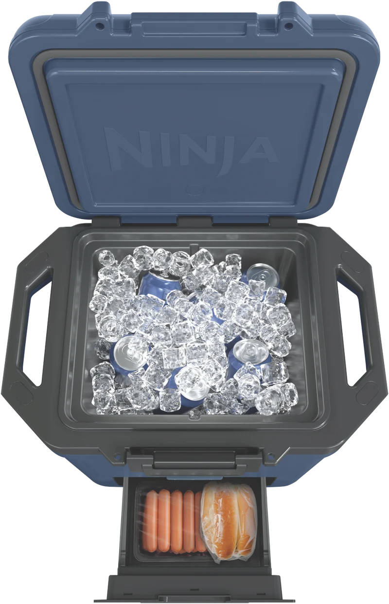 Ninja FrostVault 28L Hard Cooler with Dry Zone - Lakeshore Blue