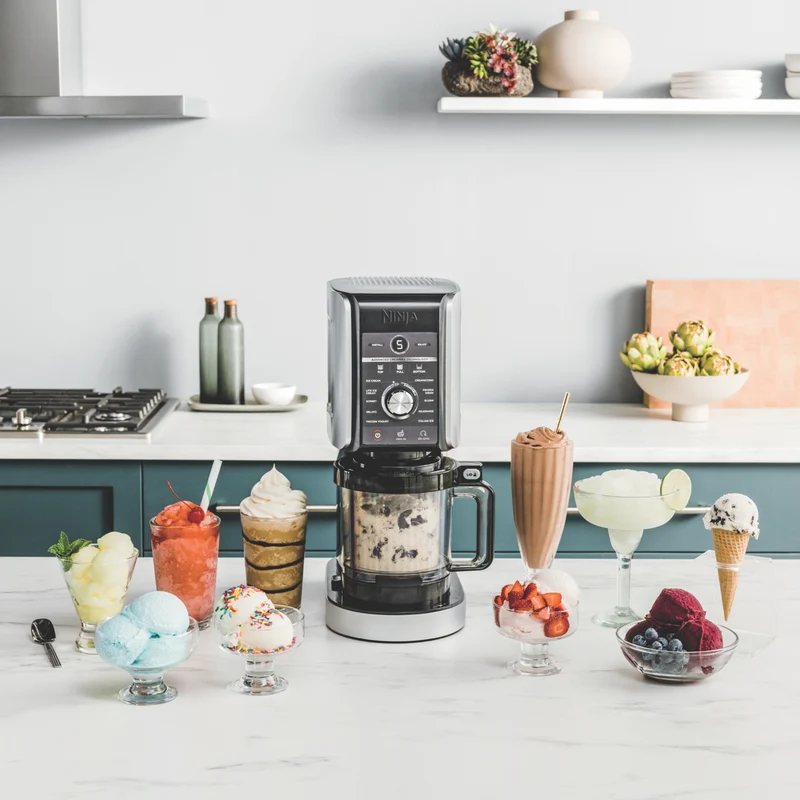 Ninja Creami Deluxe Ice Cream Maker Silver