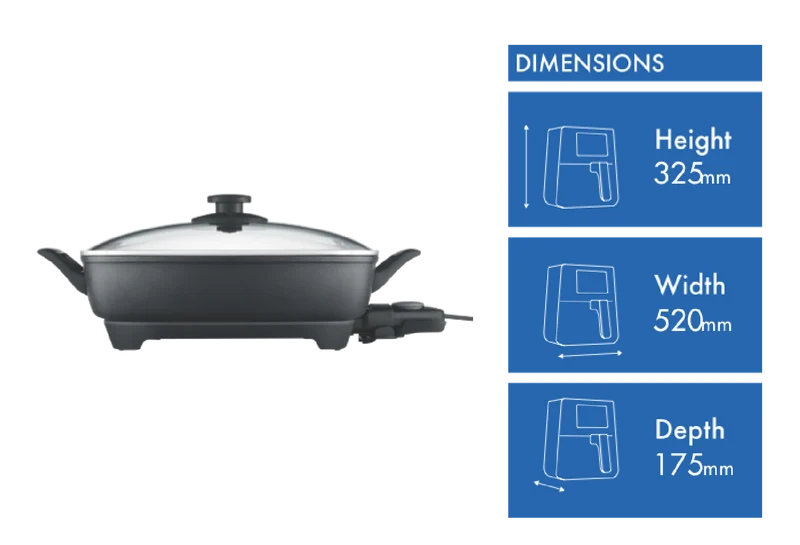 Breville 2400 WATT BANQUET FRYPAN