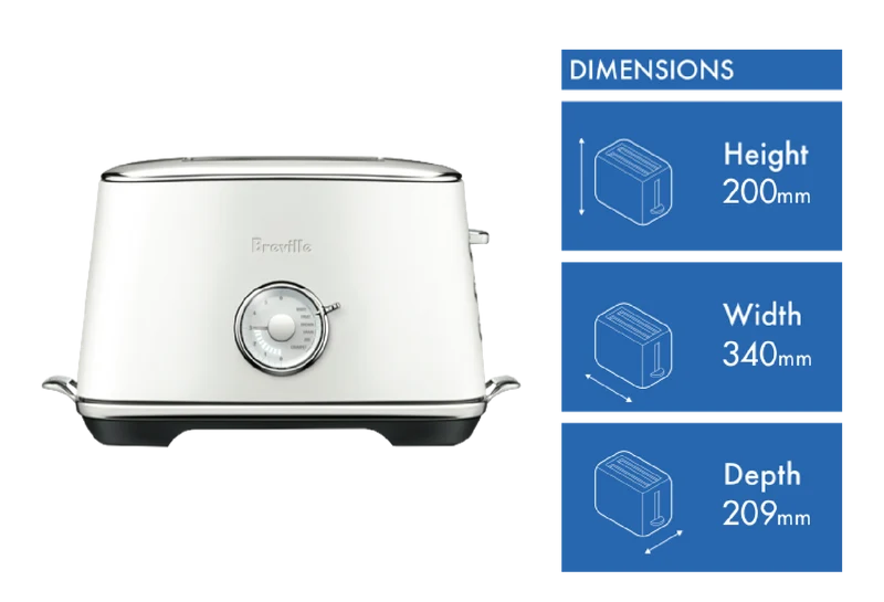 Breville Luxe Toast Select - Sea Salt