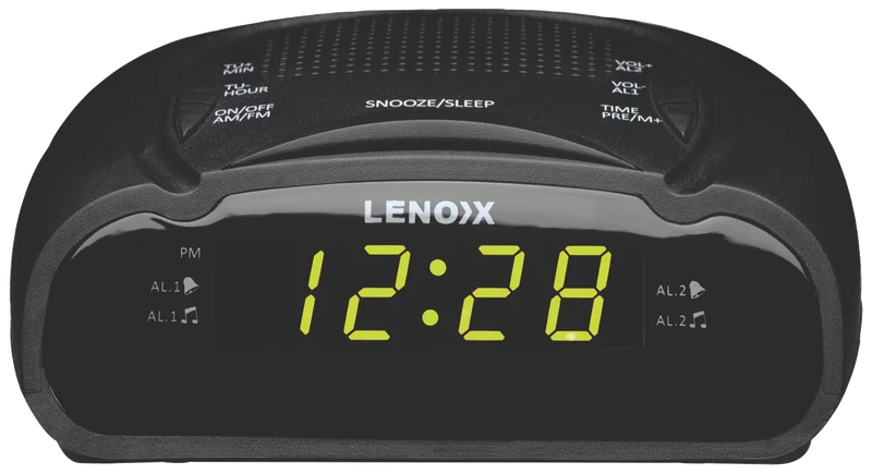 Lenoxx Clock Radio AM/FM
