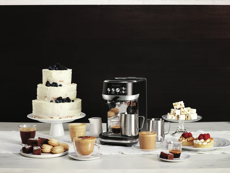 Breville The Bambino Plus Coffee Machine Black Truffle