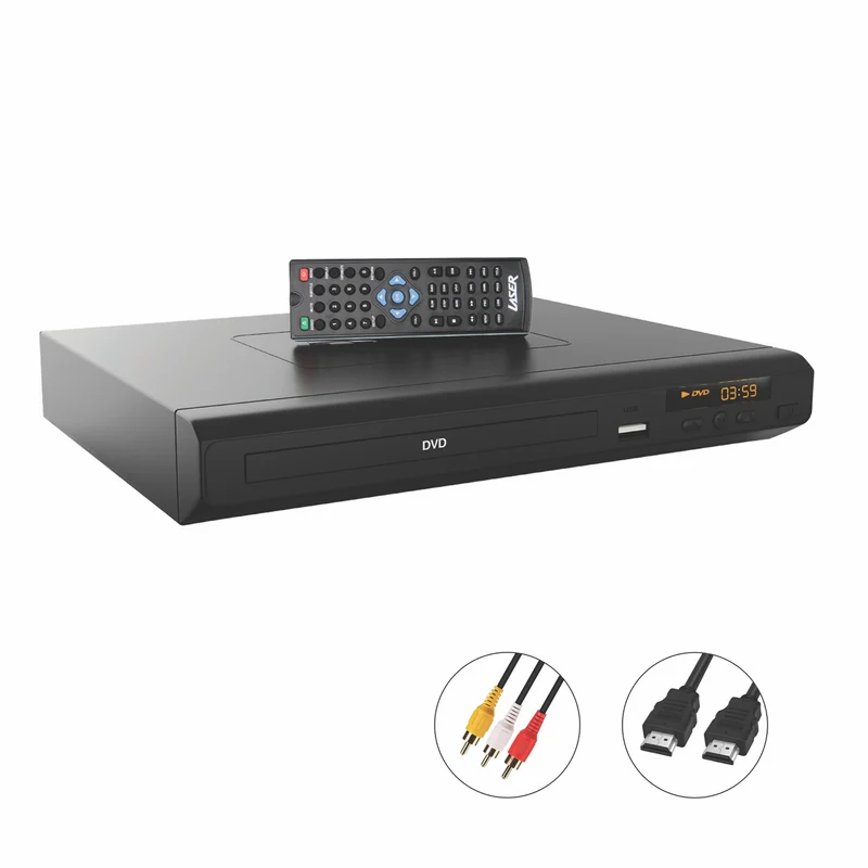 Laser DVD Player Multi-Region - HDMI, Composite Video and USB 2024