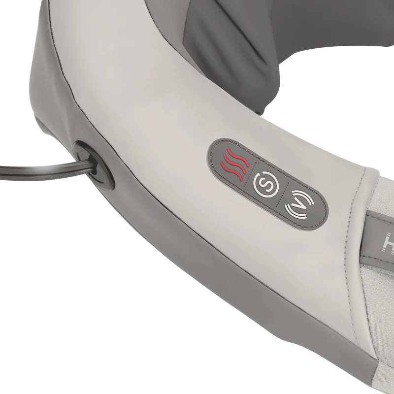 Homedics Shiatsu Neck & Shoulder Massager with Heat - Grey