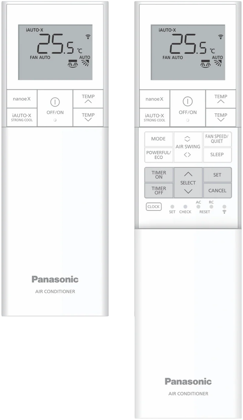 Panasonic C9.5kW H10.3kW Reverse Cycle Split System and Air Purifier