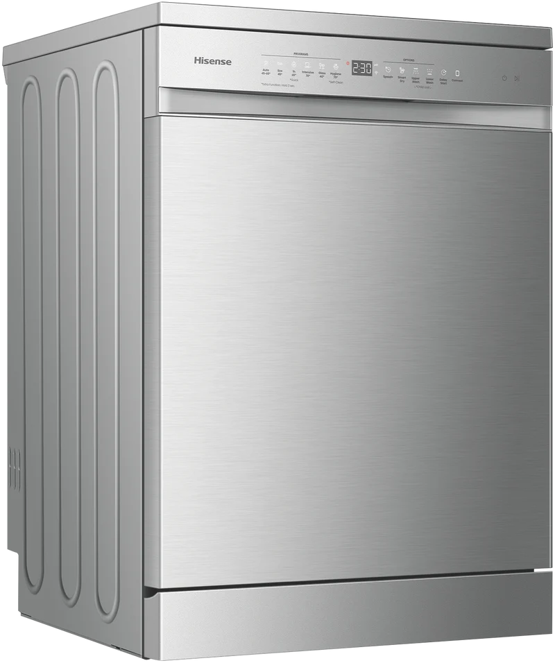 Hisense Freestanding Dishwasher - Stainless Steel