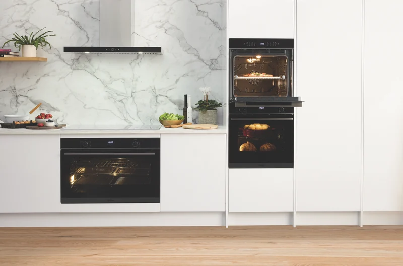 Technika 90cm 10 Function Electric Oven with Air Fry, Dark Stainless