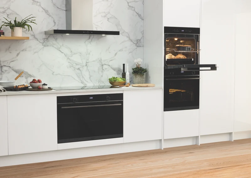 Technika 90cm 10 Function Electric Oven with Air Fry, Dark Stainless