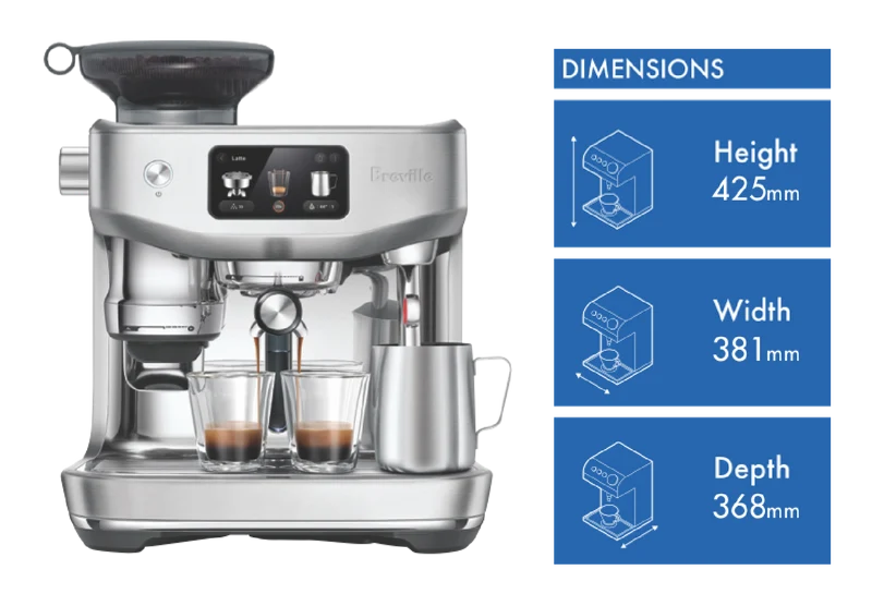 Breville The Oracle Jet Coffee Machine Stainless Steel
