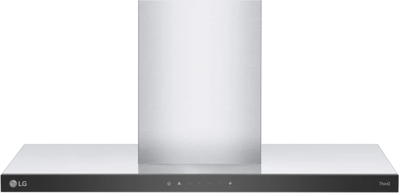 LG 90cm T-Shape Rangehood with ThinQ Auto, Stainless Steel