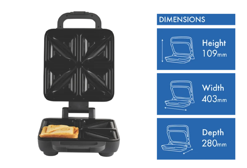Sunbeam Express Melt 4 Slice Toastie Maker