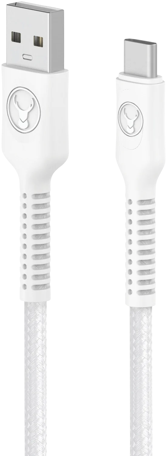 Bonelk Long-Life USB-A to USB-C 60W Cable 2m White