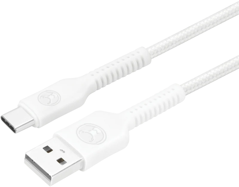 Bonelk Long-Life USB-A to USB-C 60W Cable 2m White