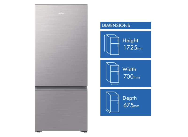 Haier 433L Bottom Mount Refrigerator