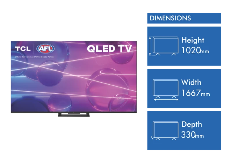 TCL 75" C745 QLED Google TV 23