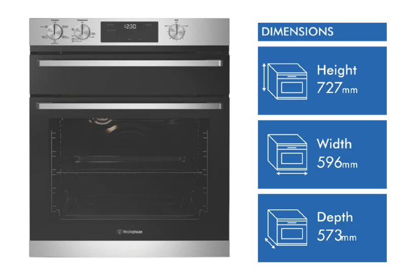 Westinghouse 60cm Electric Oven Separate Grill