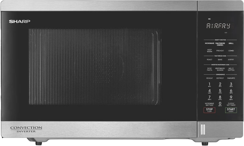 Sharp 32L 1100W Airfry Convection Microwave Stainless Steel