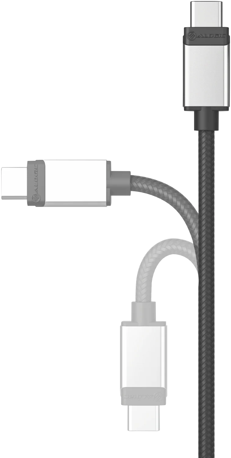 Alogic Ultra Fast C-C Cable 2m Space Grey