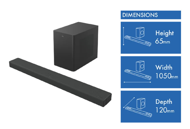 TCL 5.1.2ch 780W Dolby Atmos Soundbar