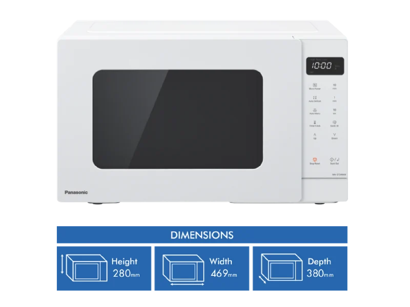 Panasonic 25L 900W Microwave White