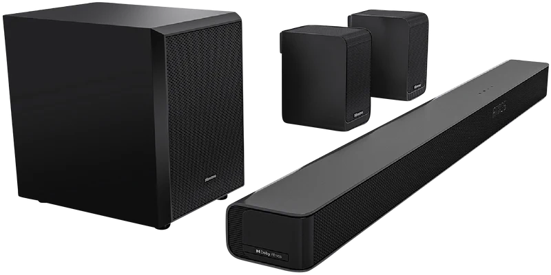 Hisense 5.1 Ch Dolby Atmos 340W Soundbar