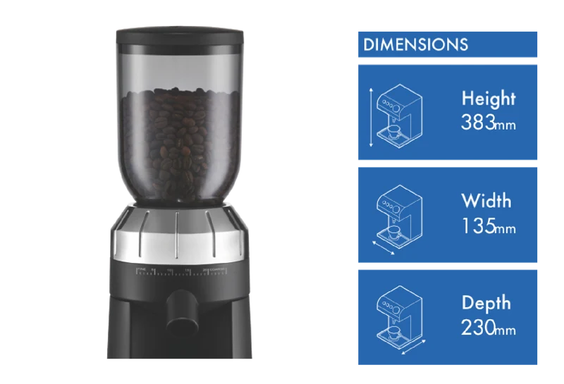 Sunbeam Cafe Series Conical Burr Grinder
