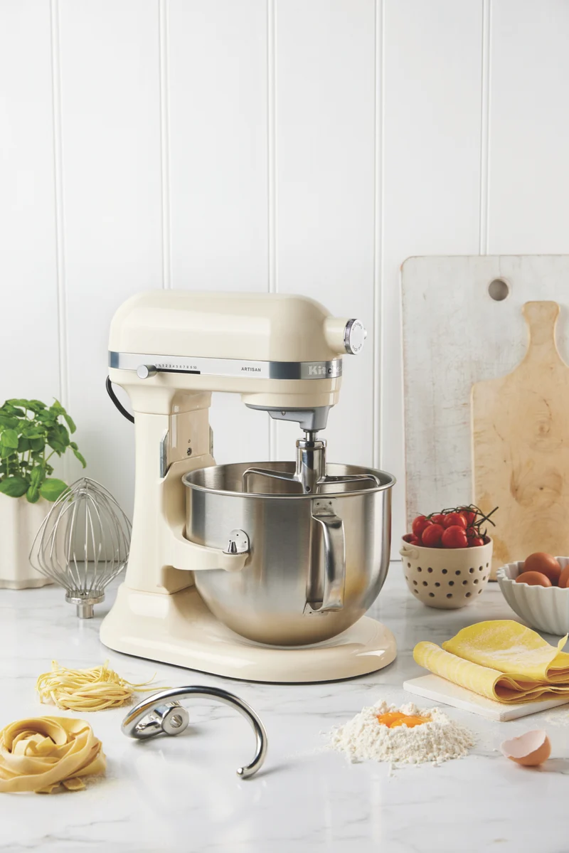 KitchenAid 6.6L Bowl Lift Stand Mixer Almond Cream