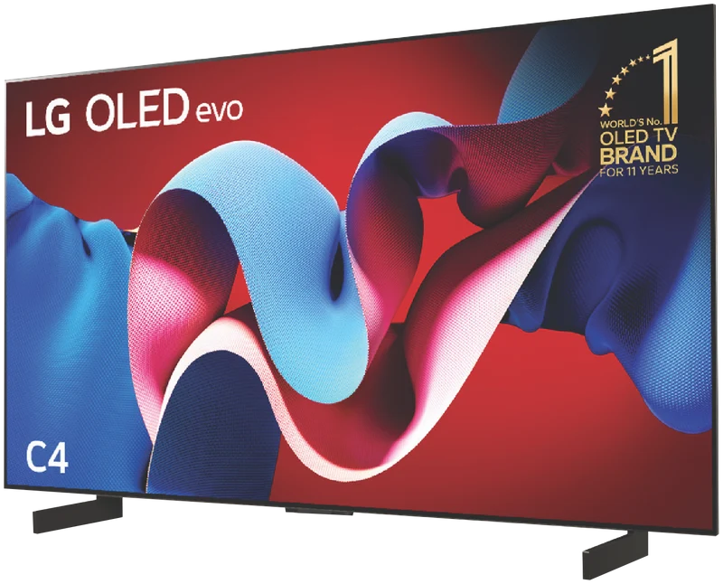 LG 42" OLED EVO C4 4K Smart TV 24